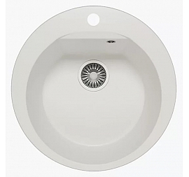 Мойка кухонная Polygran Atol-520 52 см белая