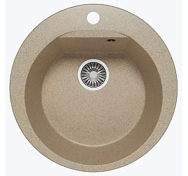 Мойка кухонная Polygran Atol-520 52 см песочная