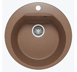 Мойка кухонная Polygran Atol-520 52 см терракотовая