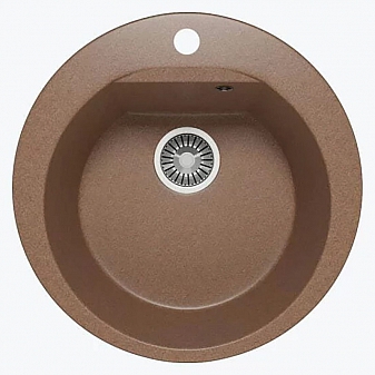 Мойка кухонная Polygran Atol-520 52 см терракотовая