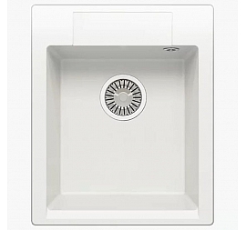 Мойка кухонная Polygran Argo-420 42 см белая
