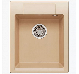 Мойка кухонная Polygran Argo-420 42 см бежевая