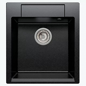 Мойка кухонная Polygran Argo-460 46 см черная