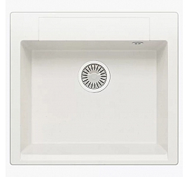 Мойка кухонная Polygran Argo-560 56 см белая