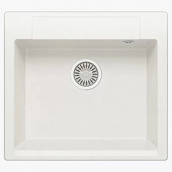 Мойка кухонная Polygran Argo-560 56 см белая