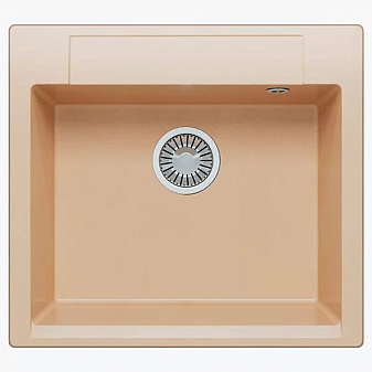 Мойка кухонная Polygran Argo-560 56 см бежевая