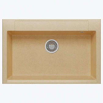 Мойка кухонная Polygran Argo-760 76 см бежевая