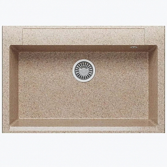Мойка кухонная Polygran Argo-760 76 см песочная