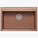 Мойка кухонная Polygran Argo-760 76 см терракотовая