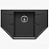 Мойка кухонная Polygran Riff-800 80 см черная