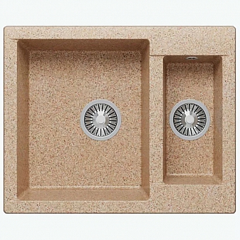 Мойка кухонная Polygran Brig-620 62 см песочная