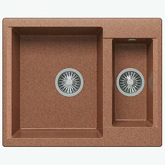 Мойка кухонная Polygran Brig-620 62 см терракотовая