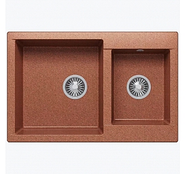 Мойка кухонная Polygran Brig-772 77 см терракотовая