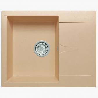Мойка кухонная Polygran Gals-620 62 см бежевая
