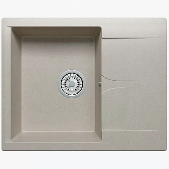 Мойка кухонная Polygran Gals-620 62 см серая