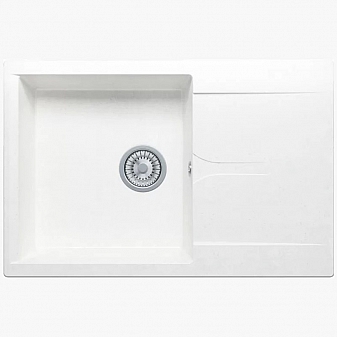 Мойка кухонная Polygran Gals-760 76 см белая