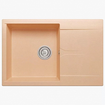 Мойка кухонная Polygran Gals-760 76 см бежевая