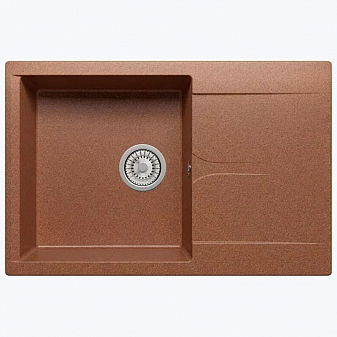 Мойка кухонная Polygran Gals-760 76 см терракотовая