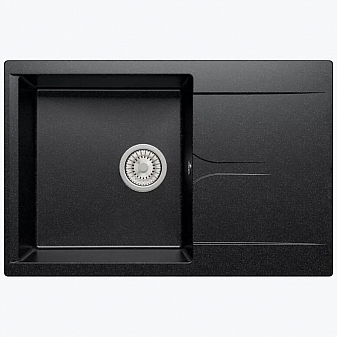 Мойка кухонная Polygran Gals-760 76 см черная