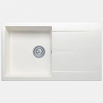 Мойка кухонная Polygran Gals-860 86 см белая