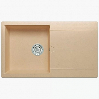 Мойка кухонная Polygran Gals-860 86 см бежевая