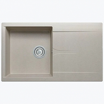 Мойка кухонная Polygran Gals-860 86 см серая