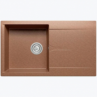 Мойка кухонная Polygran Gals-860 86 см терракотовая