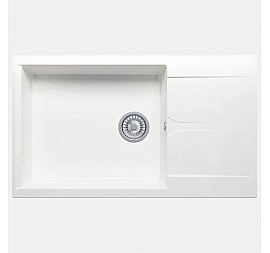 Мойка кухонная Polygran Gals-862 86 см белая