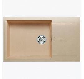 Мойка кухонная Polygran Gals-862 86 см бежевая