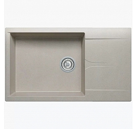 Мойка кухонная Polygran Gals-862 86 см серая