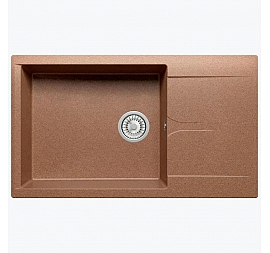 Мойка кухонная Polygran Gals-862 86 см терракотовая