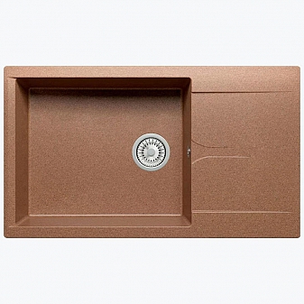 Мойка кухонная Polygran Gals-862 86 см терракотовая