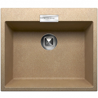 Мойка кухонная Tolero Loft TL-580 58 см бежевая