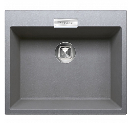 Мойка кухонная Tolero Loft TL-580 58 см серая