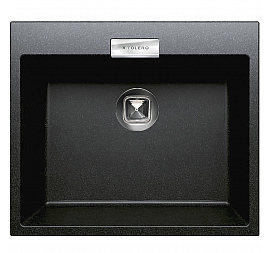 Мойка кухонная Tolero Loft TL-580 58 см черная