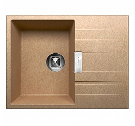 Мойка кухонная Tolero Loft TL-650 65 см бежевая