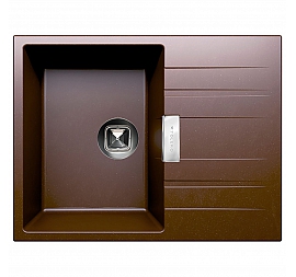 Мойка кухонная Tolero Loft TL-650 65 см коричневая