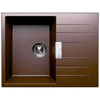 Мойка кухонная Tolero Loft TL-650 65 см коричневая