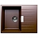 Мойка кухонная Tolero Loft TL-650 65 см коричневая