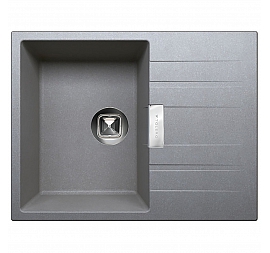 Мойка кухонная Tolero Loft TL-650 65 см серая