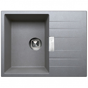 Мойка кухонная Tolero Loft TL-650 65 см серая
