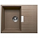Мойка кухонная Tolero Loft TL-650 65 см темно-бежевая