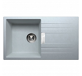Мойка кухонная Tolero Loft TL-750 75 см серый металлик