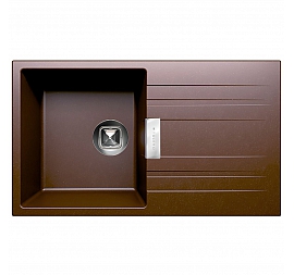 Мойка кухонная Tolero Loft TL-750 75 см коричневая