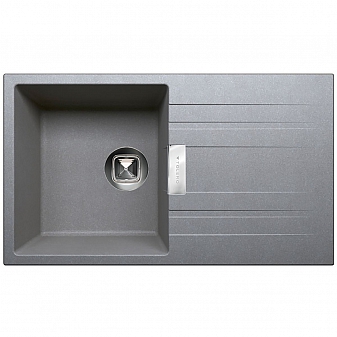 Мойка кухонная Tolero Loft TL-750 75 см серая