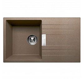 Мойка кухонная Tolero Loft TL-750 75 см темно-бежевая