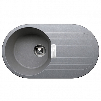 Мойка кухонная Tolero Loft TL-780 78 см серая