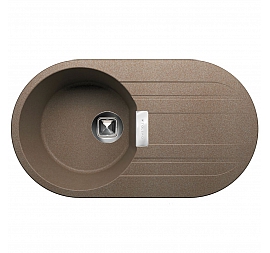 Мойка кухонная Tolero Loft TL-780 78 см темно-бежевая