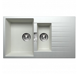 Мойка кухонная Tolero Loft TL-860 86 см белая