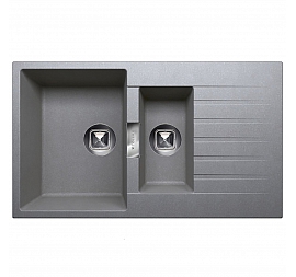 Мойка кухонная Tolero Loft TL-860 86 см серая